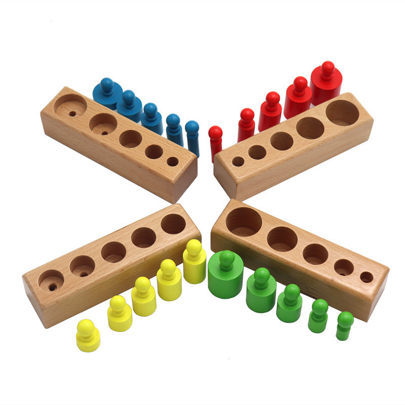 Montessori Kindergarten Building Block Set