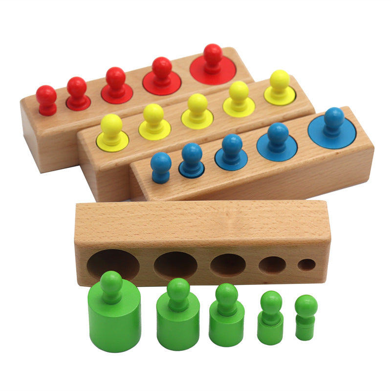 Montessori Kindergarten Building Block Set