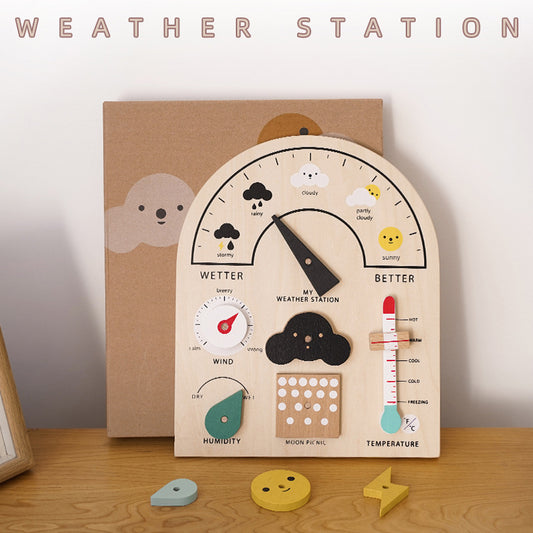 Wooden Weather Station