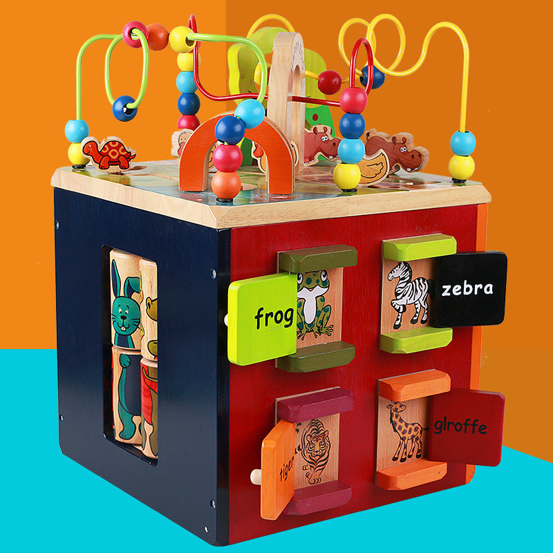 Joyful Bead Explorer: 4-in-1 Learning Adventure Toy