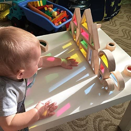 Rainbow Stacking Blocks