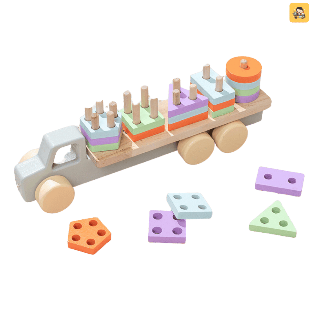 Wooden Block Trailer