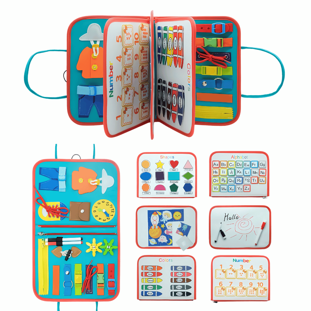 7-in-1 Montessori Learning Book