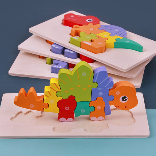 DinoDiscovery Wooden Montessori Toy Set