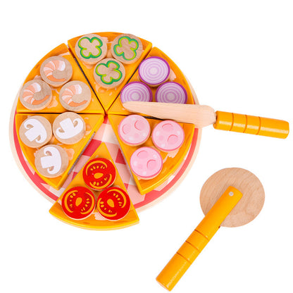 Chef's Dream Wooden Pizza Kitchen Set