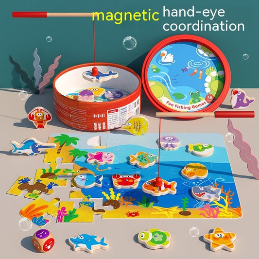 Magnetic Ocean Fishing Adventure for Kids