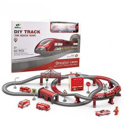 SpeedChase Magnetic Train Building Set