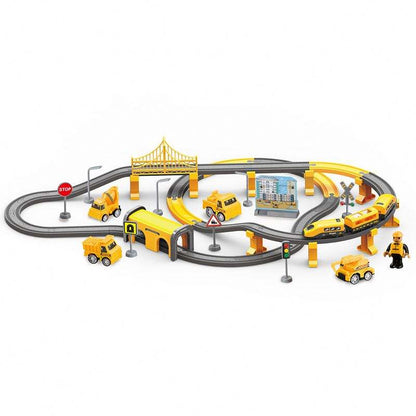 SpeedChase Magnetic Train Building Set