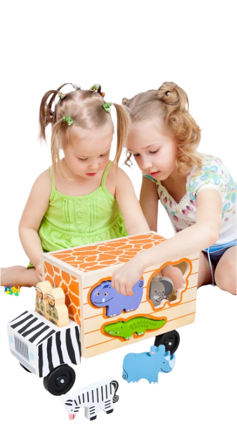 Montessori Animal Pairing Cart