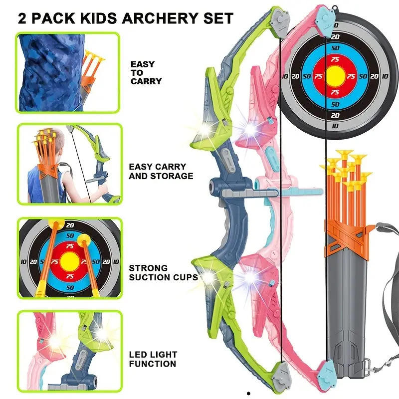 GlowShooter LED Kids’ Archery Set