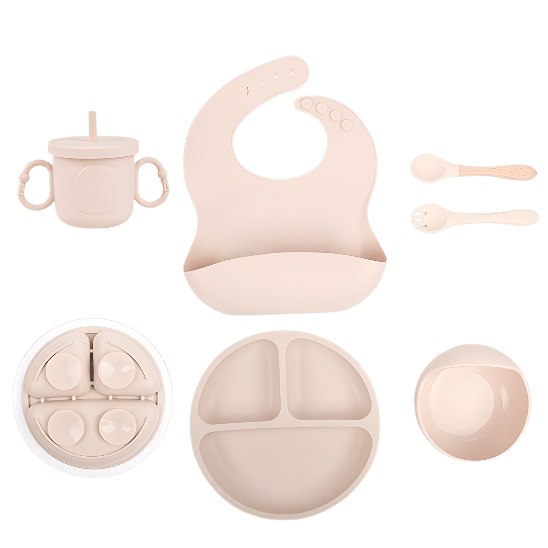 TinyTots Silicone Toddler Dining Set