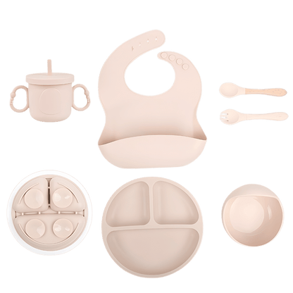 TinyTots Silicone Toddler Dining Set