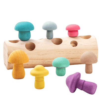 Wooden Mushroom Picker