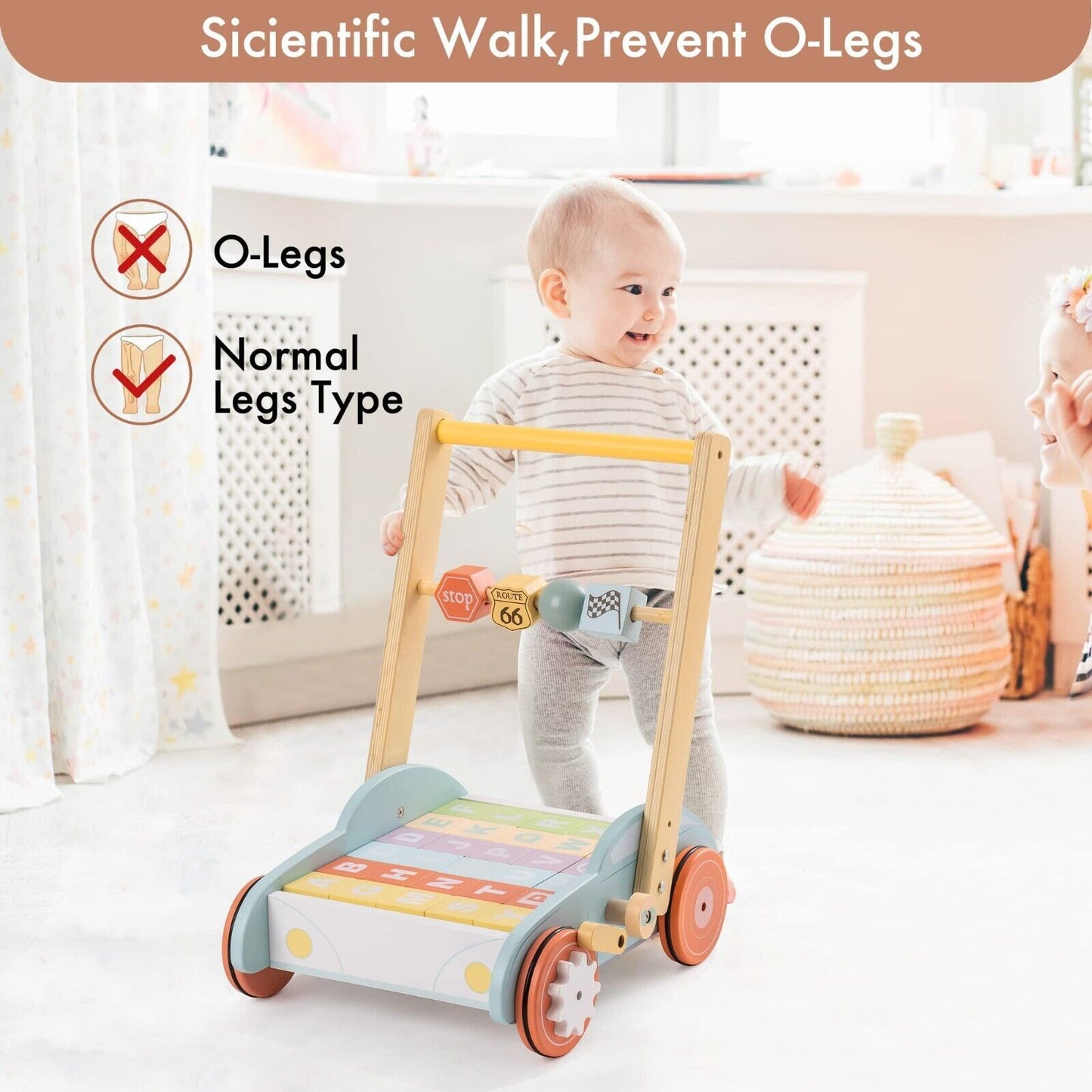 Wooden Baby Walker