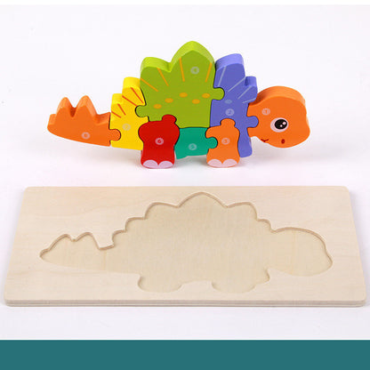 DinoDiscovery Wooden Montessori Toy Set