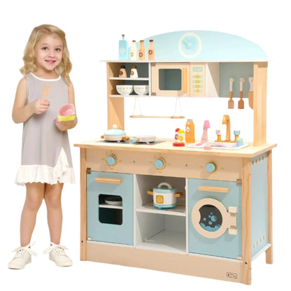 Mini Masterchef: Wooden Play Kitchen Adventure