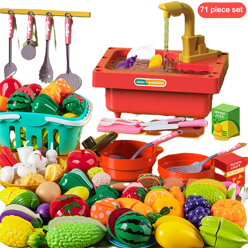 PlayPal Kitchen 55-Piece set