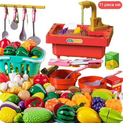 PlayPal Kitchen 55-Piece set