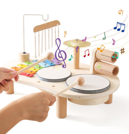 Montessori Wooden Musical Busy Board