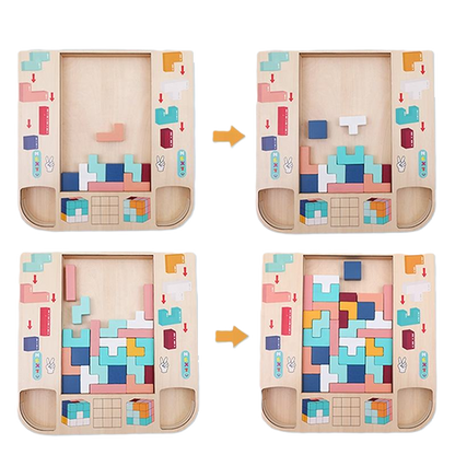 Montessori Tetris Shape Builder