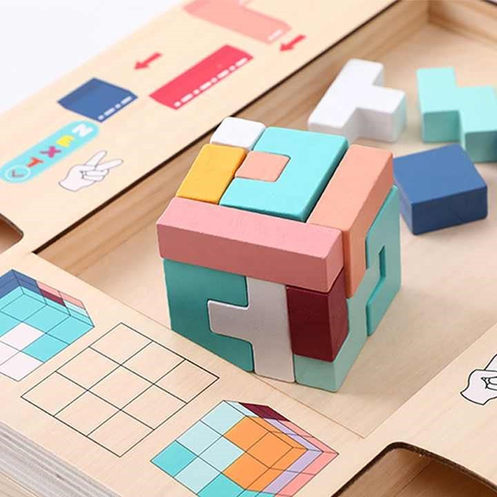 Montessori Tetris Shape Builder