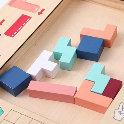 Montessori Tetris Shape Builder