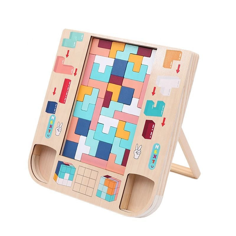 Montessori Tetris Shape Builder